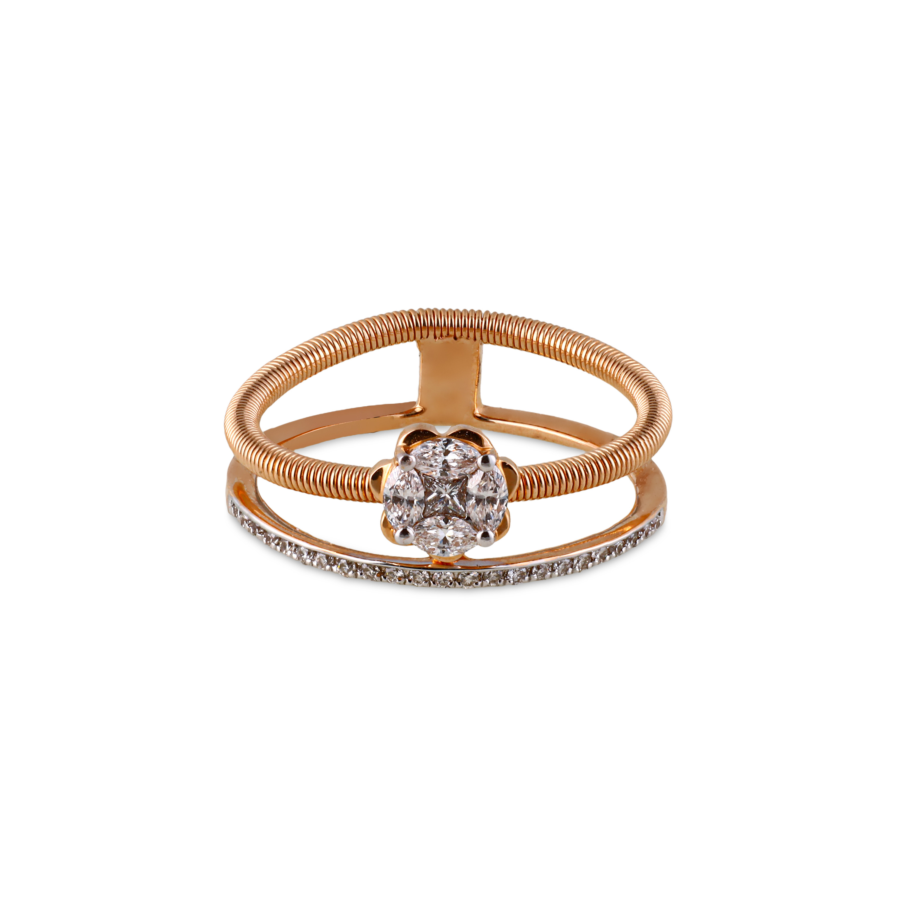 18KT DIAMOND RING