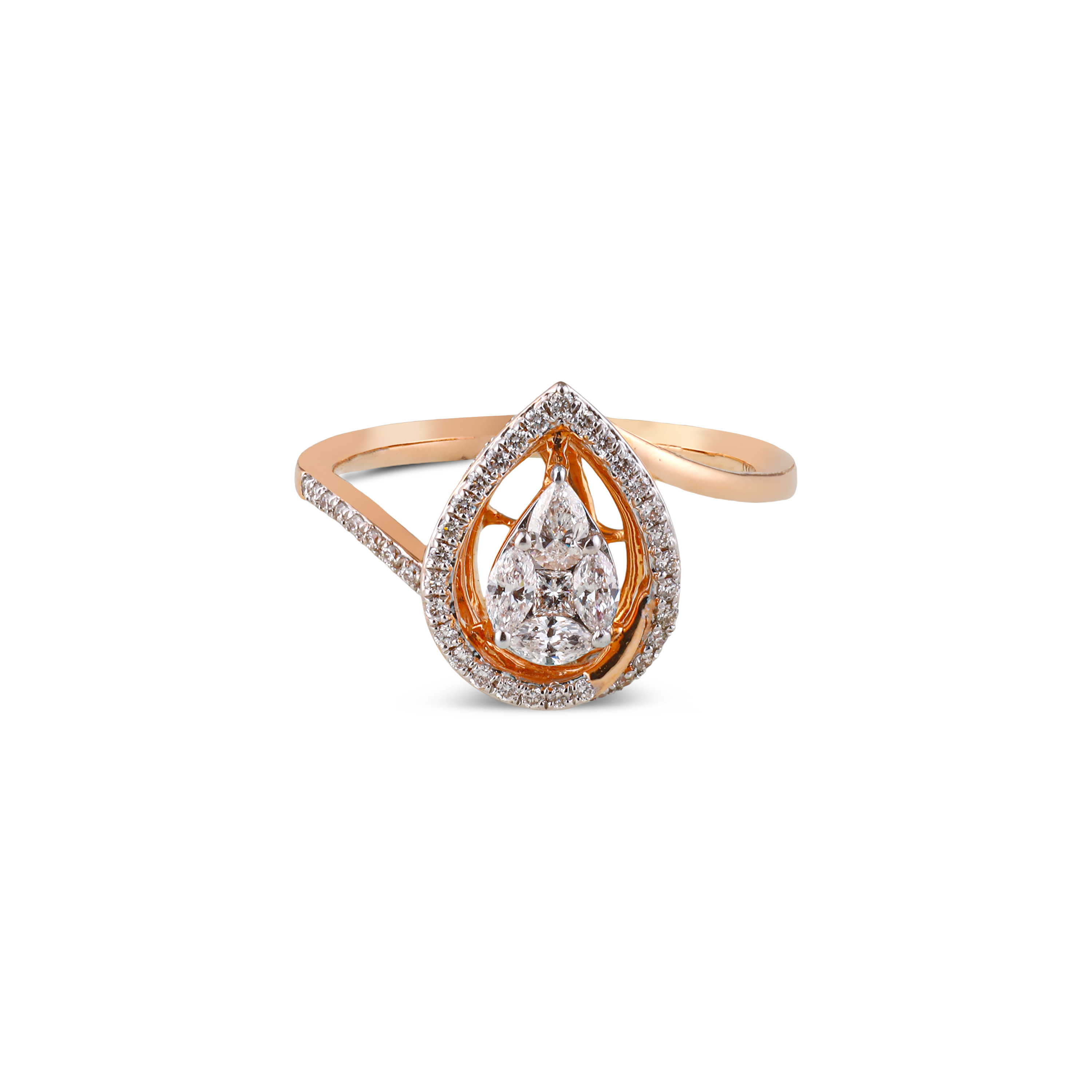18KT DIAMOND RING