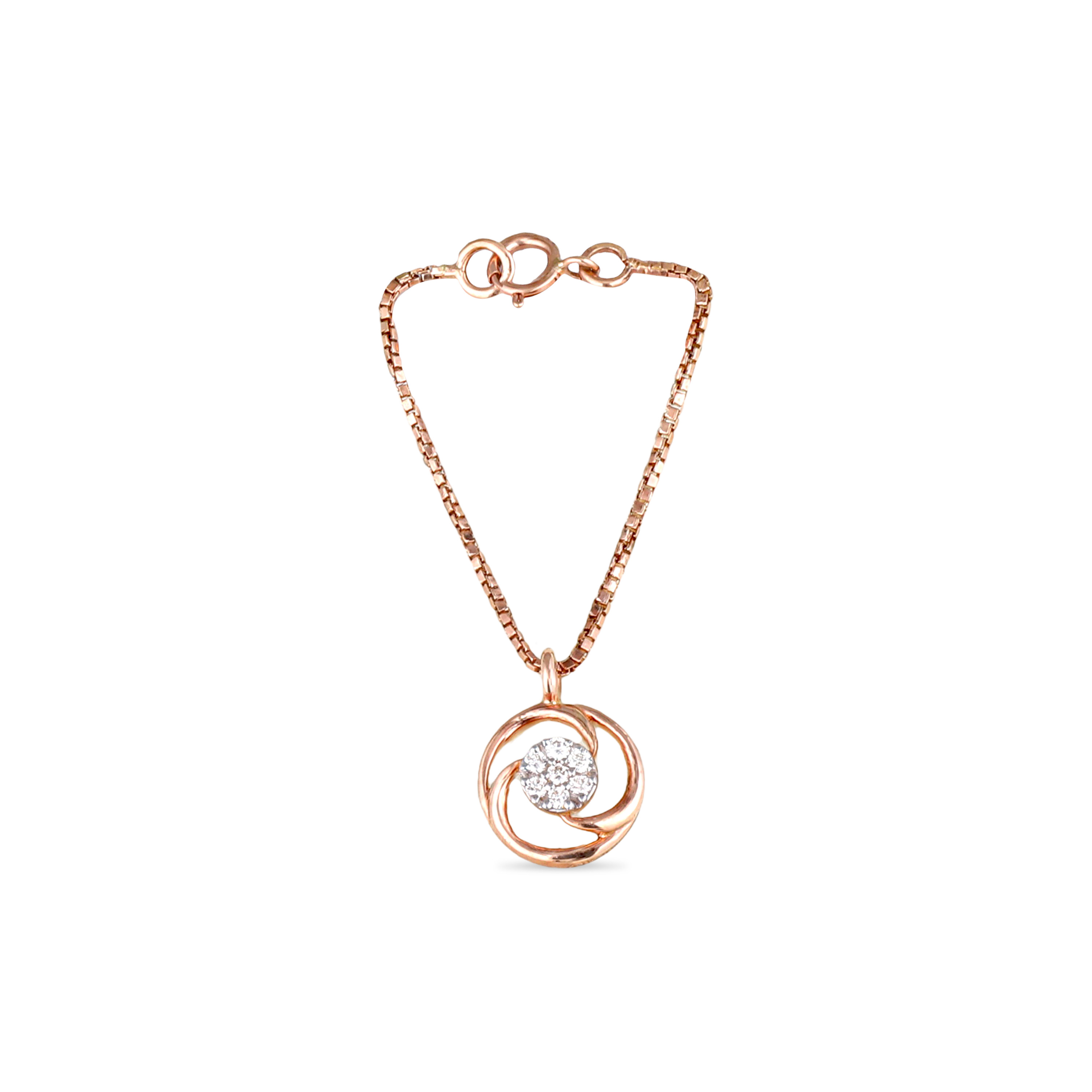 18KT DIAMOND WATCH CHARM 