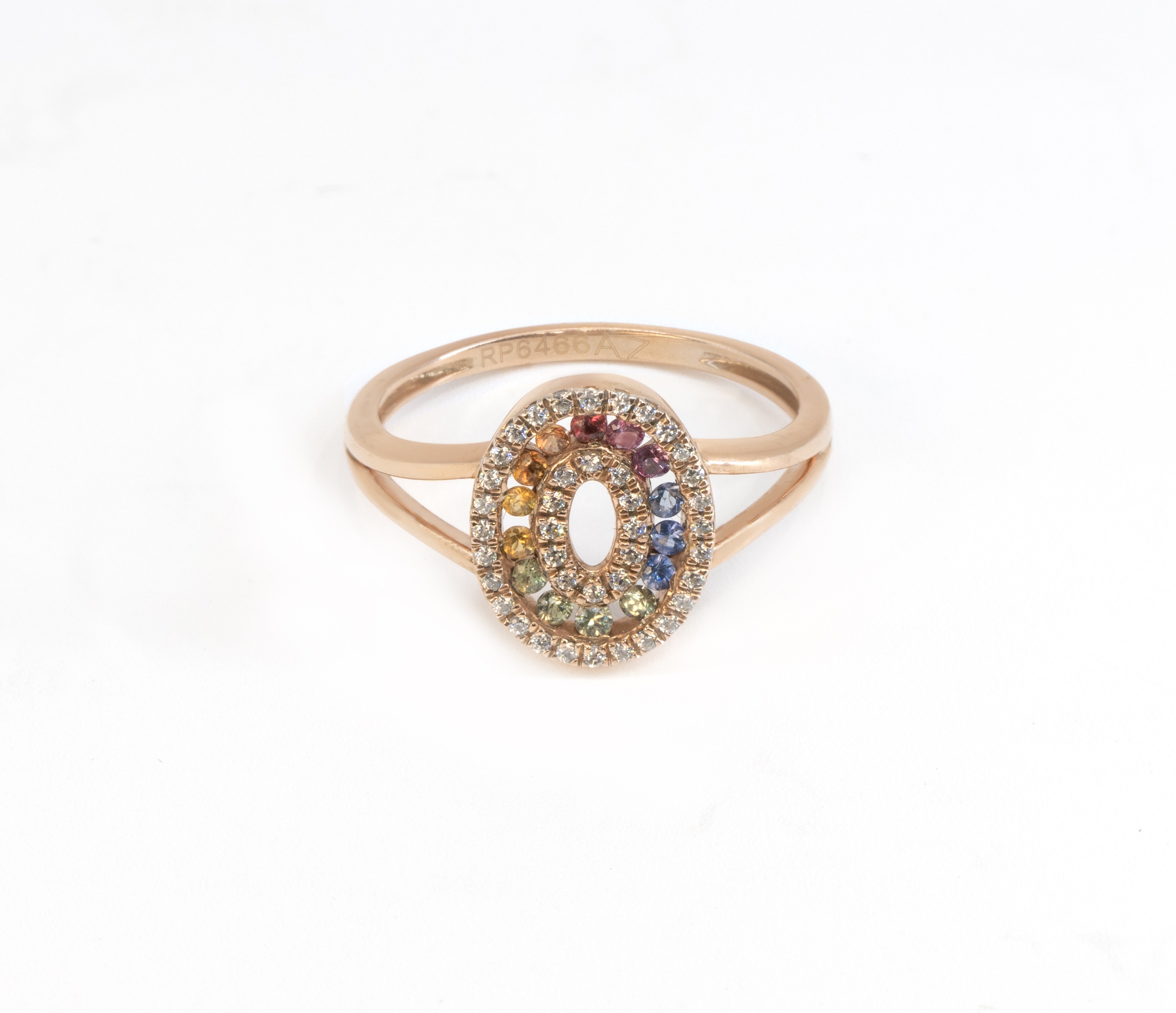 Rainbow Fashion 18Kt Ring 