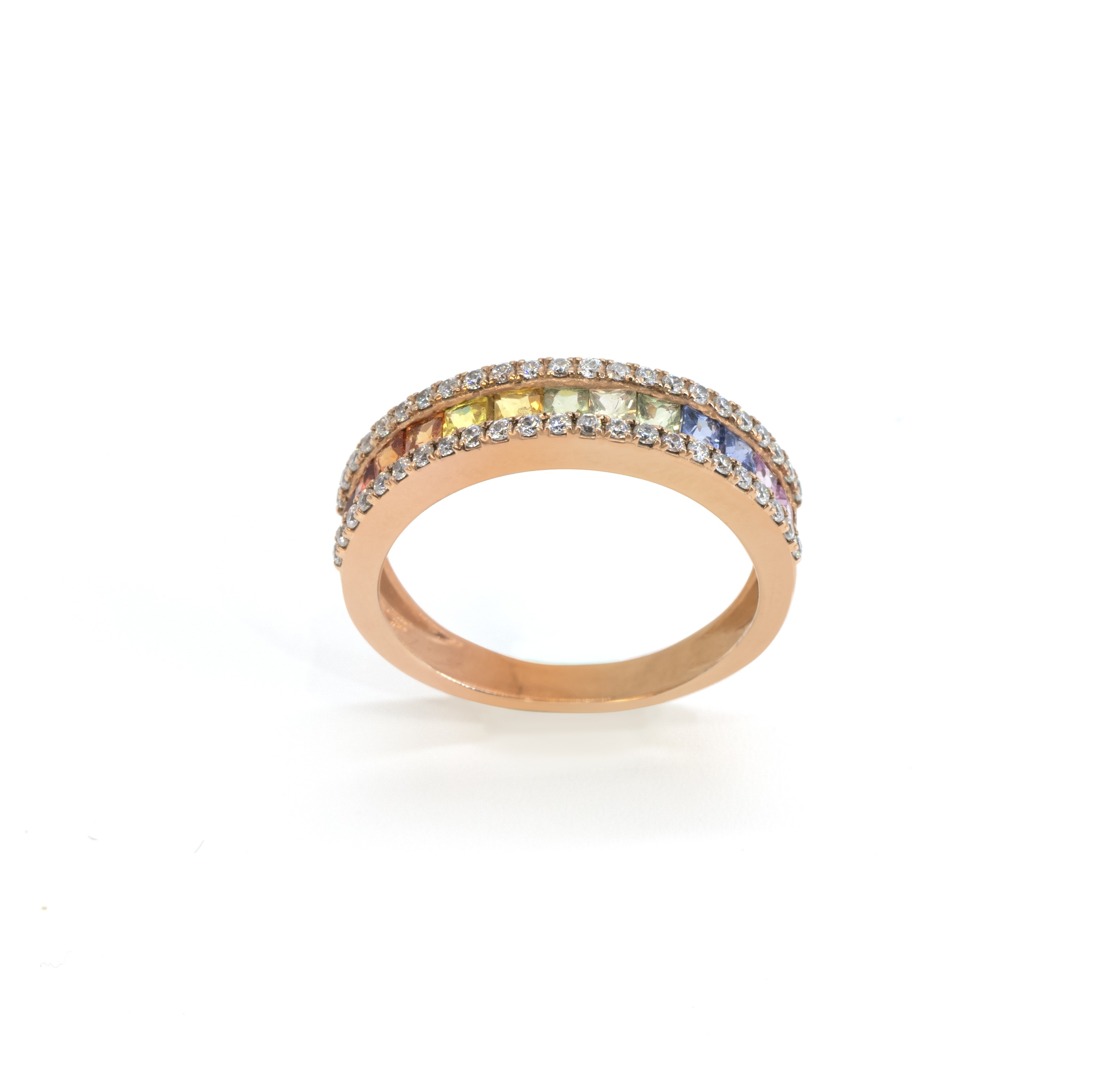 Rainbow Fashion 18Kt Ring 