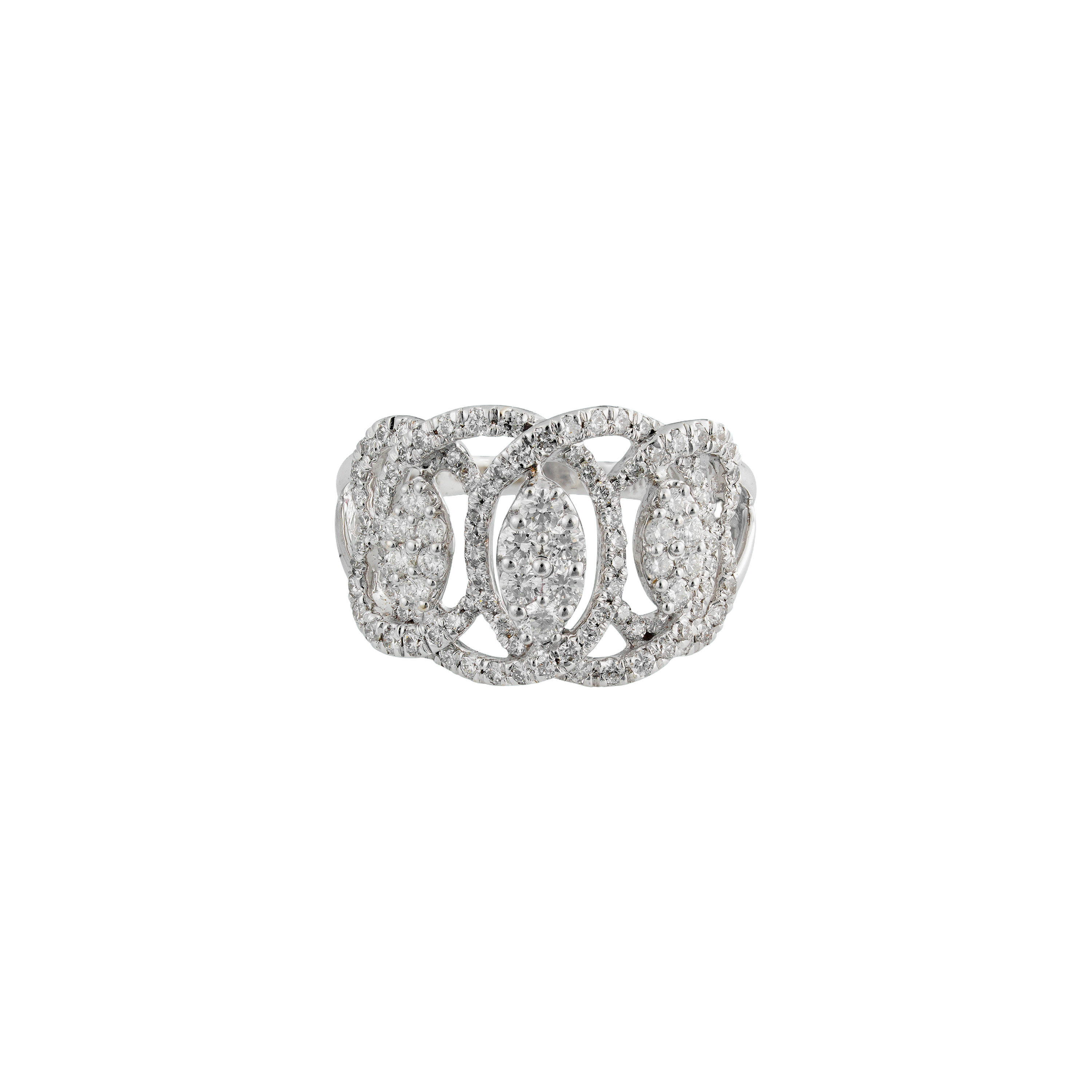 18KT DIAMOND RING