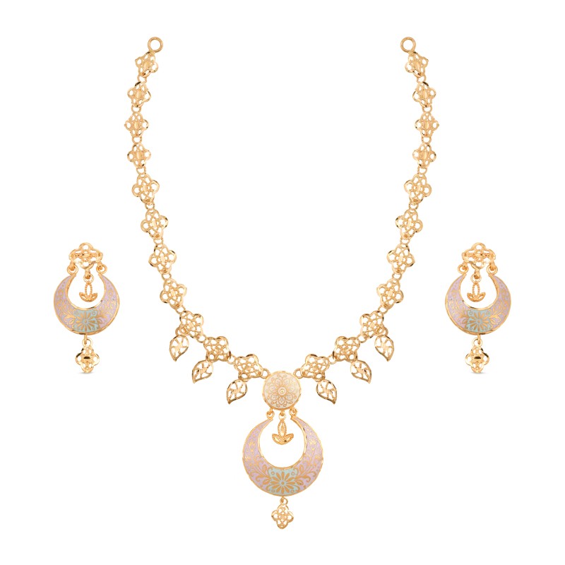 The Turkish With Mina Kari  Necklace  Set,